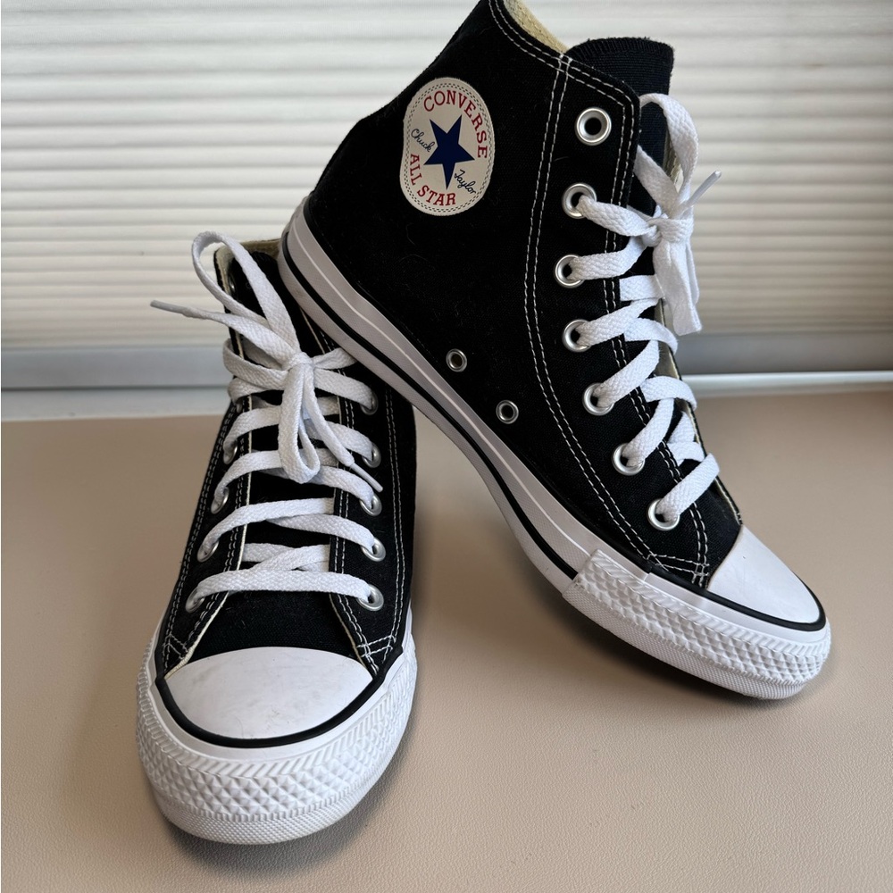 Black High Top Converse